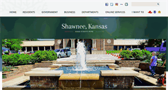 Desktop Screenshot of cityofshawnee.org